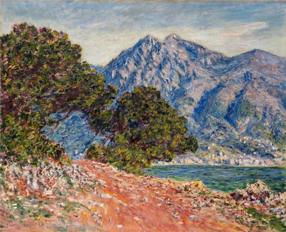 Cap Martin - Claude Monet Paintings